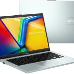 Vivobook Go 14/E1404GA-14/FHD/ i3-N3051.8 GHz/8GB DDR4/256G UFS 2.1/0/Green Grey/1Y  E1404GA-NK025
