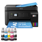 Epson EcoTank L5290 4-in-1 Wireless Printer with Fax - Black