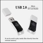 For Earldom ET-OT25 USB 2.0 Micro SD Card Reader-TF Card Adapter for Android,PC