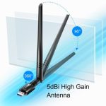 כרטיס רשת USB אלחוטי Cudy AC1300 Dual-Band High Gain Wi-Fi WU1400