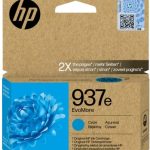 ראש דיו ציאן מקורי HP No 937 e EvoMore 4S6W6NE