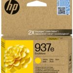 ראש דיו צהוב מקורי HP No 937 e EvoMore 4S6W8NE