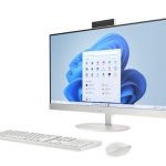 HP AIO 27" 27-cr2008nj /Ultra7 255U/32GB (2x16GB) DDR5/1T NVMe /Windows 11 HOME/White/3yw  C93GBEA#ABT