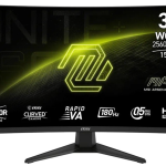 מסך מחשב גיימינג ''MSI MAG 321CQF E18 WQHD 180Hz 31.5