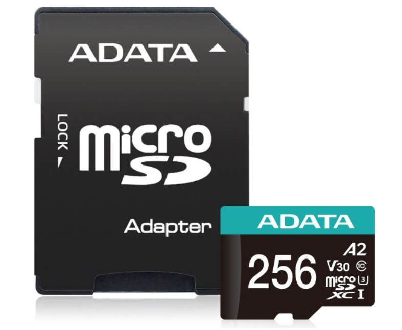 1781953100_screenshot-2026-06-20-135705.png כרטיס זיכרון עם מתאם Pro Micro SDHC UHS-I בנפח של 256GB מבית Adata - Image 1