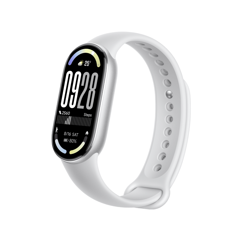 1786283079_xiaomi-smart-band-10-glacier-silver-bhr07psgl-1759398766948.png צמיד כושר חכם Xiaomi Smart Band 10 - צבע כסוף - שנה אחריות יבואן רשמי על-ידי המילטון – תמונה 1