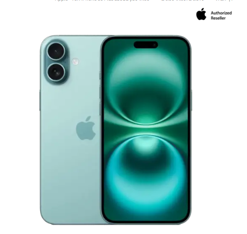 סמארטפון iPhone 16 Plus 256GB green