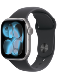 שעון חכם אפל סדרה 11 Apple Watch Series 11 MEV04ZR/A GPS 46mm גוף Space Grey רצועה Black Band מידה S/M