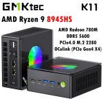 מחשב נייח קטן GMKtec K11 Plus AMD R9 8945HS 32GB DDR5 1TB WIN11PR