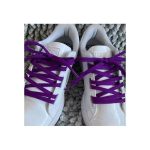 Purple shoelace set