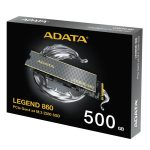 כונן PCIe Gen4 x4 M.2 2280 SSD פנימי דגם Legend 860 בנפח 1TB מבית ADATA