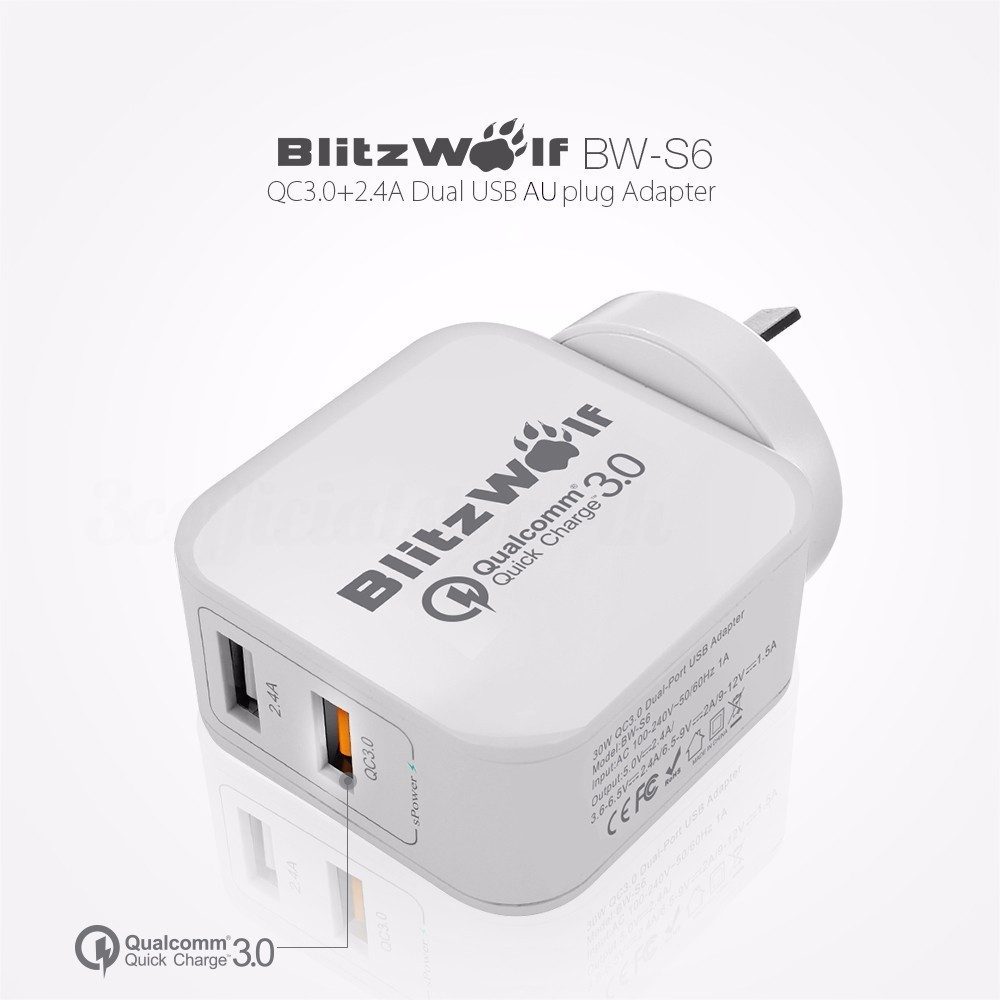 1792078332_5514-p.jpg wolf wf-33 48wdoudle mouth fast charge usb-c 30w output Qc3.0 QUICK CHARGE – תמונה 1