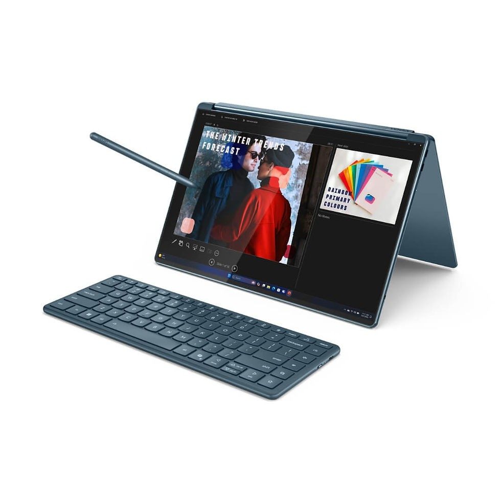 1792078666_9069-p.jpg Lenovo Yoga Book 9-14IAH10 83KJ003PIV - צבע Tidal Teal – תמונה 1
