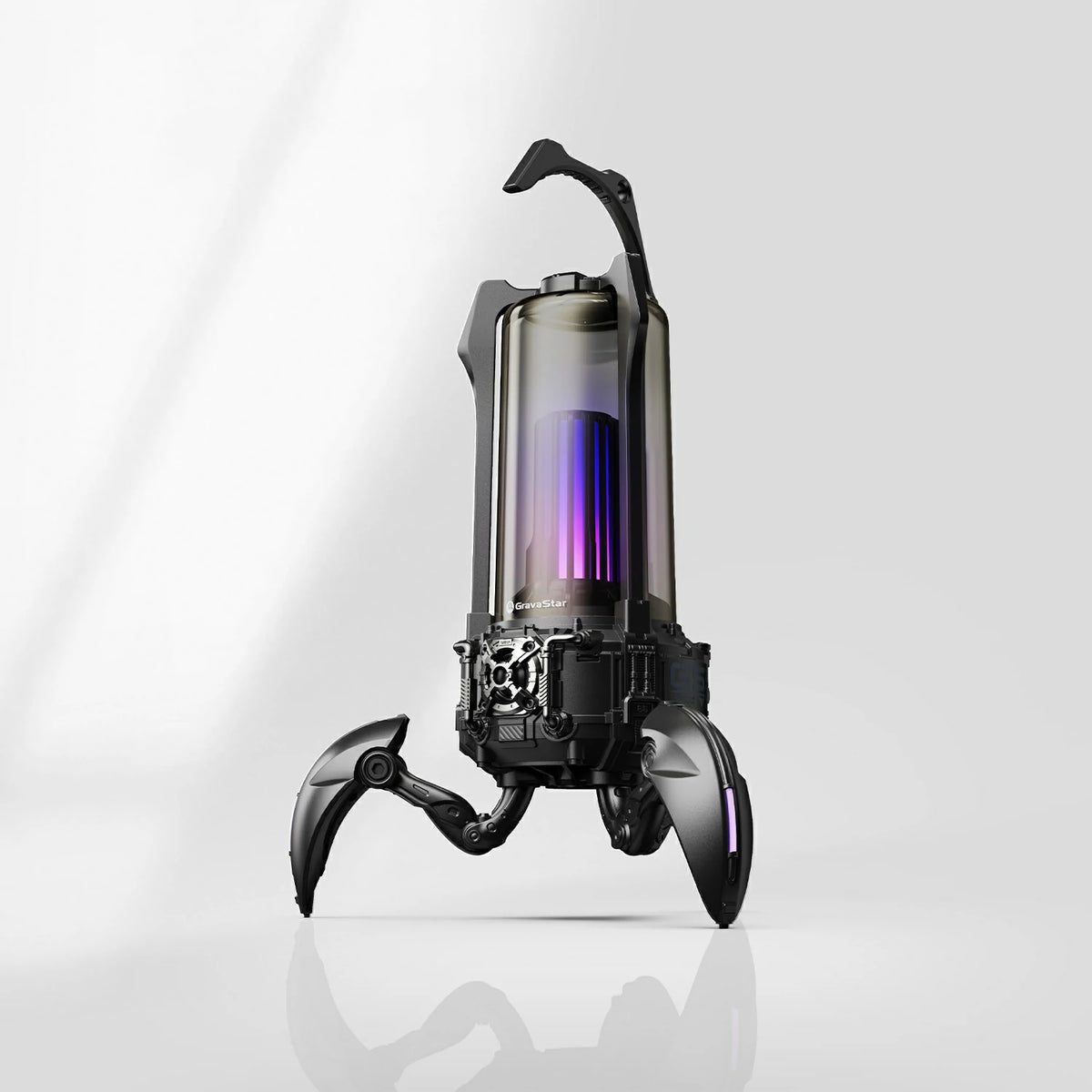 1792229488_gravastar-5252.jpg רמקול Bluetooth נייד GravaStar Supernova - צבע Matt Black – תמונה 1