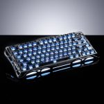 מקלדת מכנית אלחוטית GravaStar Mercury K1 75% Stealth Black