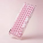 מקלדת גיימינג GravaStar Mercury V60 Magnetic Switch Rose Crystal