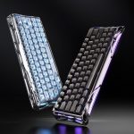מקלדת גיימינג GravaStar Mercury V60 Pro Magnetic Switch Deluxe Edition Gunmetal