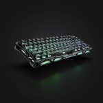 מקלדת גיימינג GravaStar Mercury V75 Magnetic Switch Stealth Black